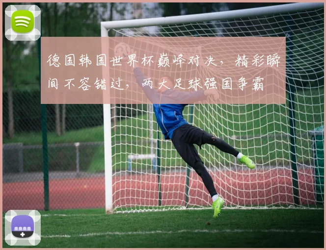 德国韩国世界杯巅峰对决，精彩瞬间不容错过，两大足球强国争霸